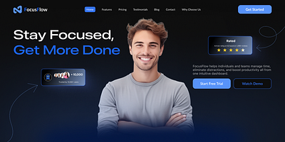 Header and Hero Section