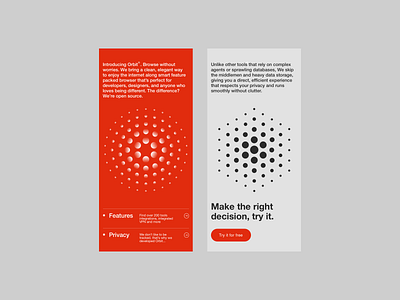 Orbit Browser breakpoint animation branding design graphic design ideation illustration logo ui ux vector website