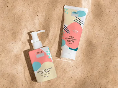 Packaging Design for Skincare Pharma Line brandidentity branding design emotionaldesign graphic design illustration packagingillustration skincare skincarebrand skincaredesign visual identity