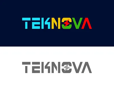 Teknova Logo app branding design graphic design illustration logo typography ui ux vector