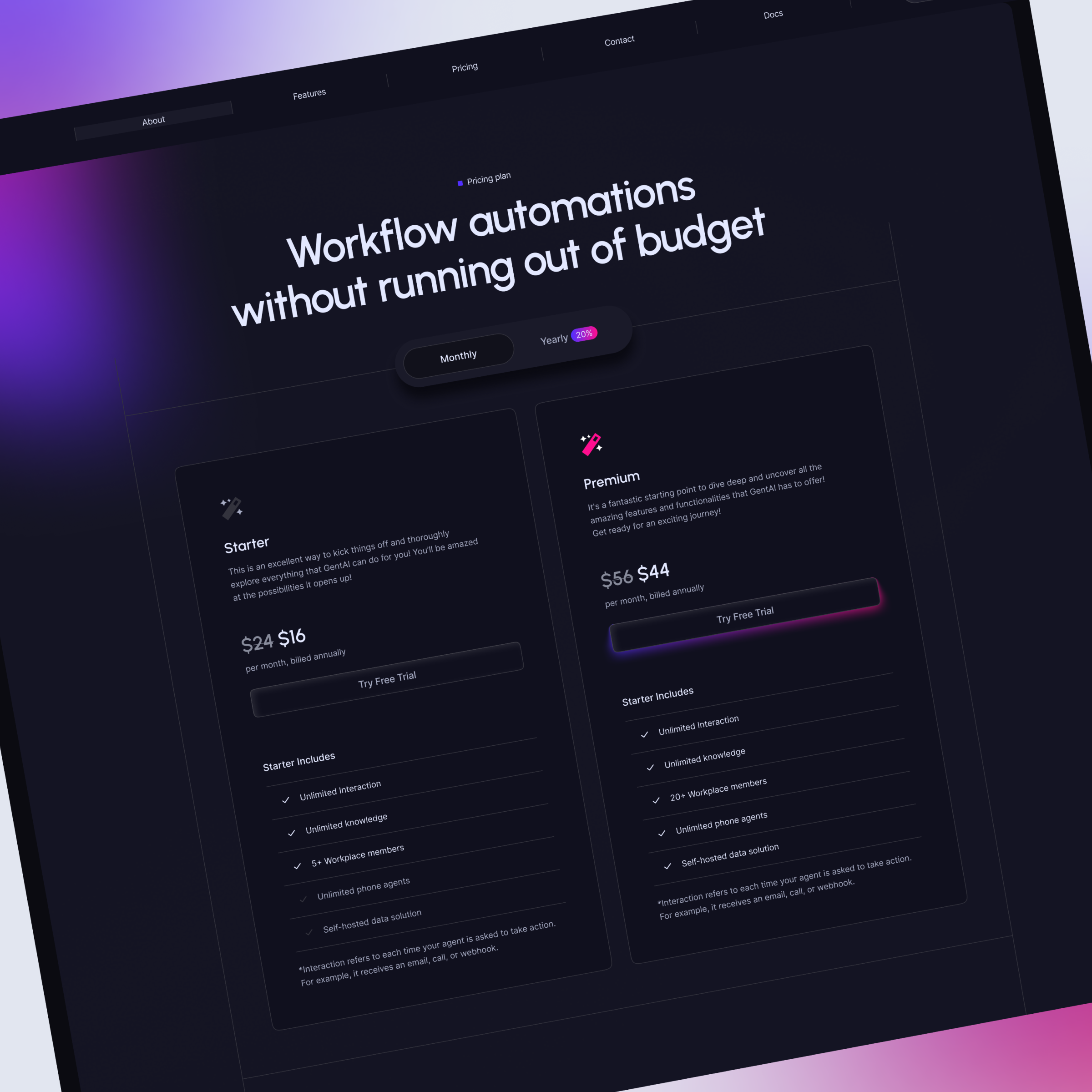 Example of Framer Website Design & Development