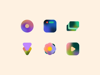 Illustrations that Work branding gradient graphic design icons illustration shapes