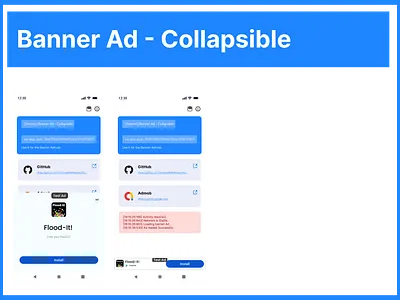 Banner Ad - Collapsible Design ad integration admob ads admob banner ad andriod design banner ad banner ad admob banner ad android banner ad dimensions banner ad examples banner ad sizes banner ads banner advertising google banner ad graphic design rohitrajkhorwal sumino app ui