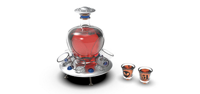 AREA 51 - Alien Whiskey 3d 3d design 3d modeling alcohol alien bottle design branding graphic design liquor package design packaging product design ufo whiskey