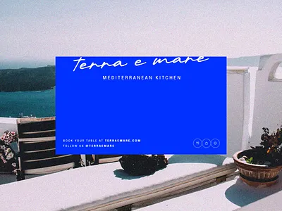 Terra e Mare — Restaurant's Brand Identity brand design branding graphic design logo visual identity