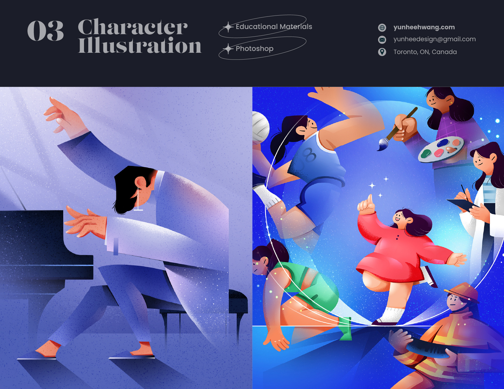 Example of Stylized Character Illustration