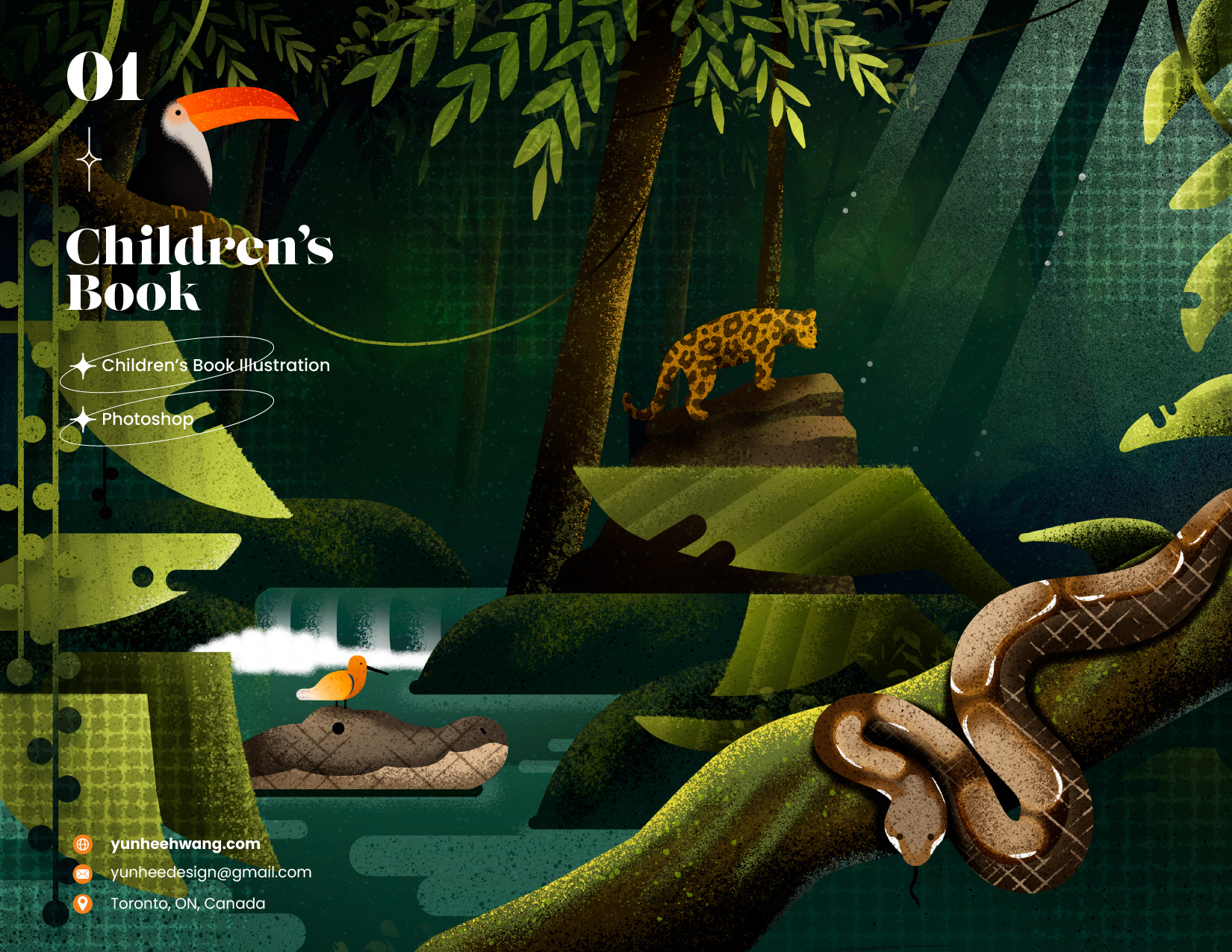 Example of Simple Animal Illustration