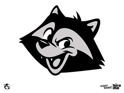 Trash Bunny! character design design graphics illustration msacot raccoon t shirt design tee design vector vector design