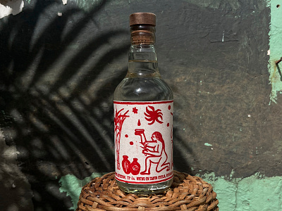 VICHE artisan botanical branding classic colombia cosmic design graphic design identitybrand illustration liquor logo nature plants stars universe vector