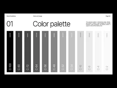 Brand Guide color palette