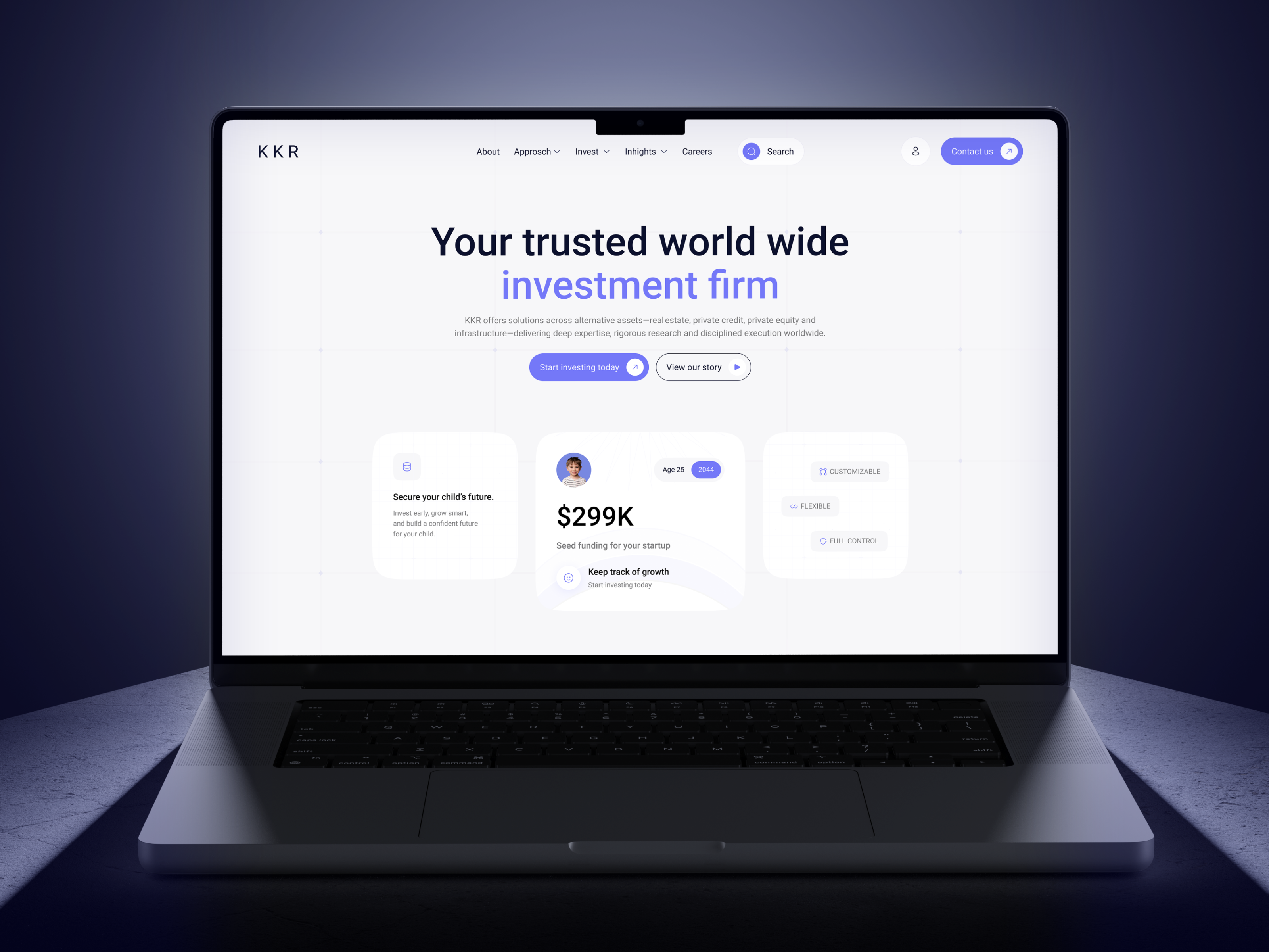 Global Investment Firm Website – UI/UX Design banking business corporate finance fintech investing investment investment app investment dashboard investment platform investment website property real estate saas shasanko das startup stock investment ui ux design web design website