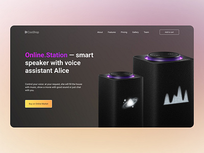 Landing Page Online Shop branding graphic design ios landing landing page online online shop ui web web design web ui