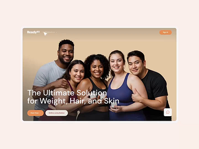 WeightLoss Website Design clinic website corporate website doctor website health website healthtech hospital website interactive website landing page medical app medical website design mental health websites pharmacy website saas website startup website telehealth telemedicine website therapy weightloss wellness website