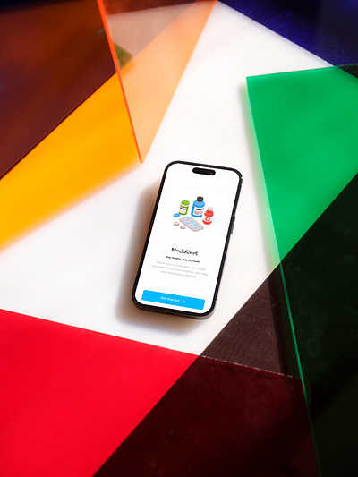 MediAlert – Pill Reminder App UI