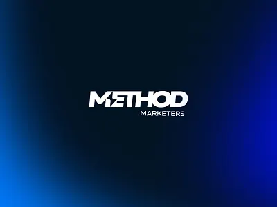 METHOD MARKETERS - LOGO DESIGN a logo branding connection design graphic design identity illustration logo logo design logos logotype m logo s logo startup logo tech ui