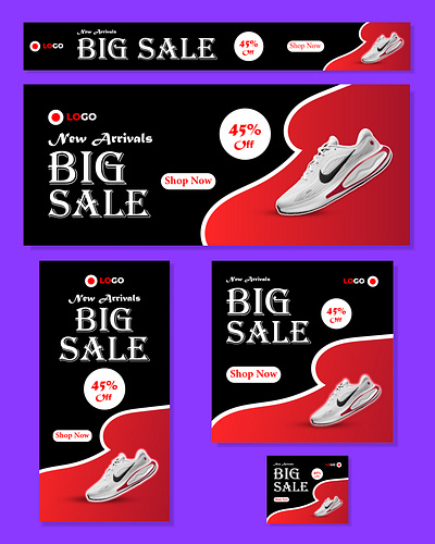 Professional web banner design adobe illustrator banner design brand identity branding design graphic design illustration logo professional web banner design vector web banner web banner design