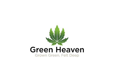Green Heaven Logo Concepts brandidentity