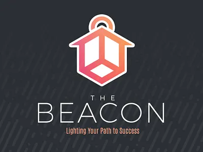 The Beacon Newsletter Logo b2b branding light logo newsletter