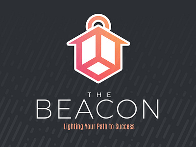 The Beacon Newsletter Logo b2b branding light logo newsletter