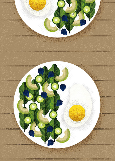 My Breakfast digital art graphic design illustration photoshop
