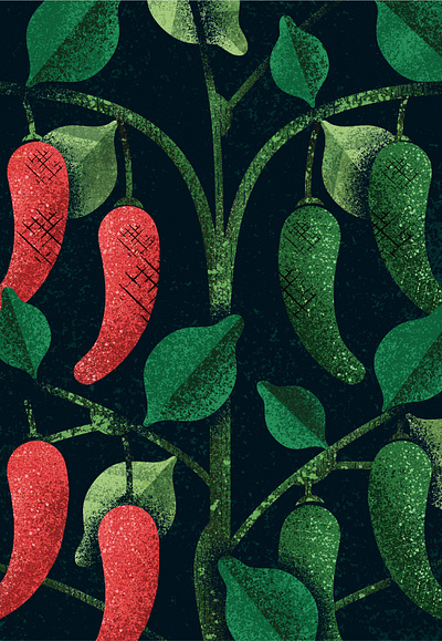 Spicy! digital art graphic design illustration photoshop
