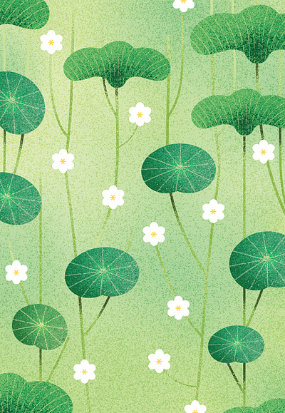 Green Leaves digital art graphic design illustration photoshop