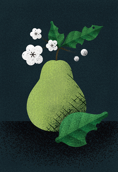 Sweet Pear digital art graphic design illustration photoshop