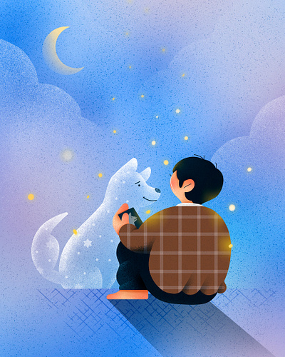 I still miss you animal design digital art graphic design illustration photoshop portrait