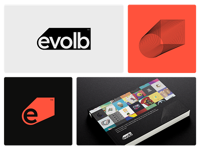 evolb - Logo & Identity System for Experimental Design Studio branding design graphic design identity system logo