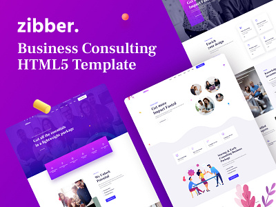 Zibber - Business Consulting HTML5 Template