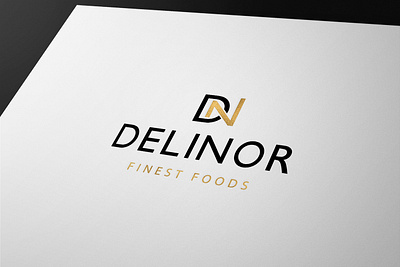 Logoutvikling Delinor (2017) branding logo