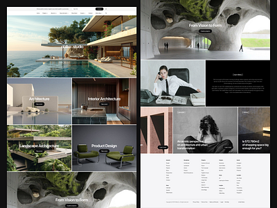 Homepage for Architecture Company agency apple architecture architecture company architecture studio branding building business website clean design company website corporate website homepage professional professional site property real estate ui ux web website