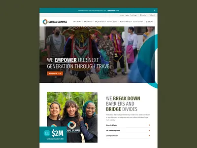 Travel Nonprofit Website nonprofit nonprofit website nonprofit website design web design website design