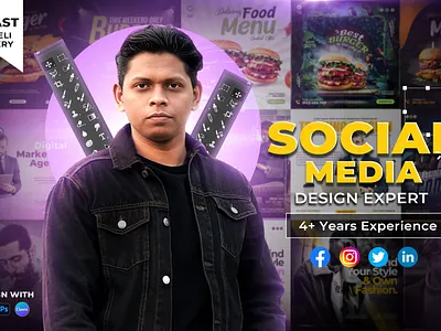 Social Media Design Expert With 4+ Years. adbanner brandingdesign fashiondesign graphic design illustrator instagramtemplate layoutdesign marketingdesign photoshopdesign postdesign promotiondesign socialmediapost visualdesign