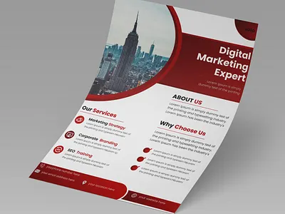 Business Flyer Design adobe illustrator brand identity branding business flyer business flyer design design flyer design graphic design illustration logo vector