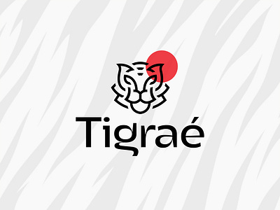 Tigraé Logo design animal logo brand identity branding dribbble logo fiverr logo kreativeslice logo logo creation logo design logo designer logo maker minimal logo design minimalist modern logo tiger line logo tiger logo