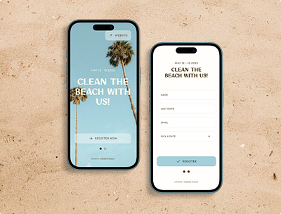 Daily UI 01 • Sign Up Pages on mobile graphic design ui