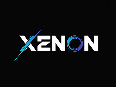 Futuristic Tech Logo Design for 'XENON' Bold Brand Identity brand identity branding design graphic design illustration logo logo design motion graphics typography ui ux vector