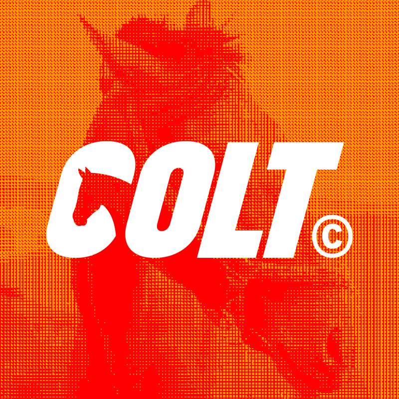 Colt branding font graphic design icon identity identity design logo logo design logos negative space rebrand sports type typography word mark wordmark