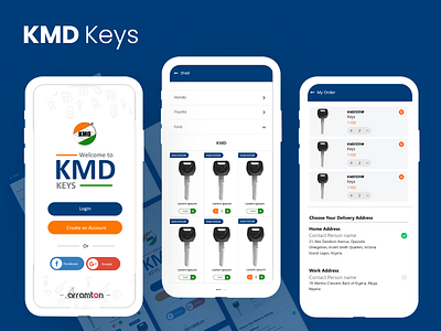 key App UI Design B2B Ecommerce branding graphic design logo motion graphics ui