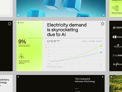 Pitch deck for energy tech startup SOMA | ochi design branding energy front slide graphic design illustration pitch pitch deck powerpoint presentation presentation design presentation designer startup
