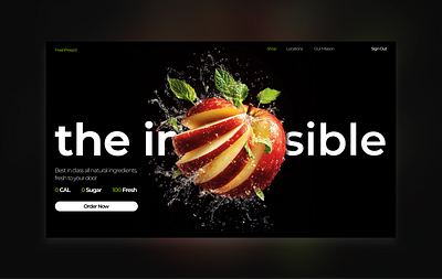 the impossible | FreshPress'd branding design graphic design modern order product design purchase typography ui ux