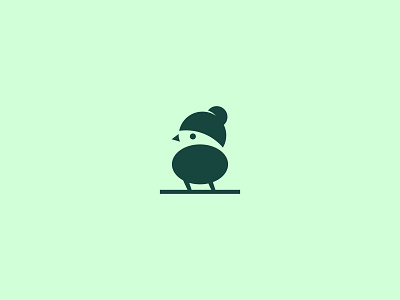 Winter Bird Logo | Bird Character | Small Bird 3d animal logo bird logo branding business logo businss logo design flying bird logo graphic design hat logo illustration logo logo folio logo mark logos design motion graphics vector wings logo winter bird logo winter logo