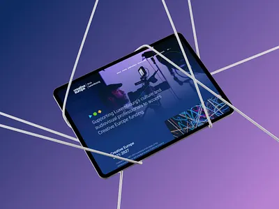 Creative Europe Desk Luxembourg Website & Branding branding ui website