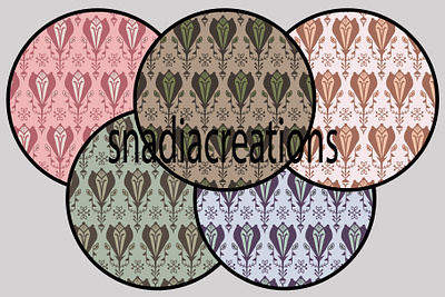 Floral Deco bold design elegant fabric designer floral deco geometric home decor interior design minimalist modern scandinavian seamless pattern stylized flowers textile pattern designer vector wallpaper design