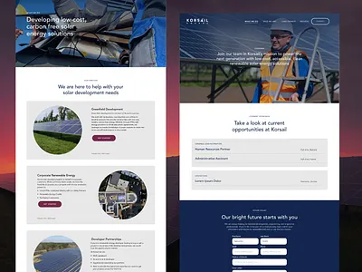 Solar Website 2 clean graphic design investment science simple solar solar panel site design technical website