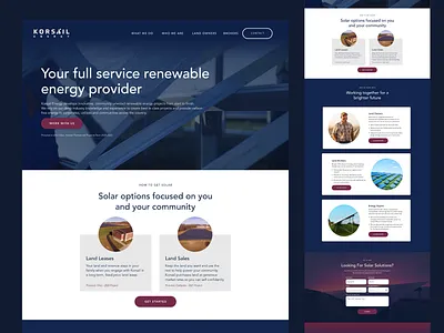 Solar Website Home clean color graphic design science solar texture ui ux web design