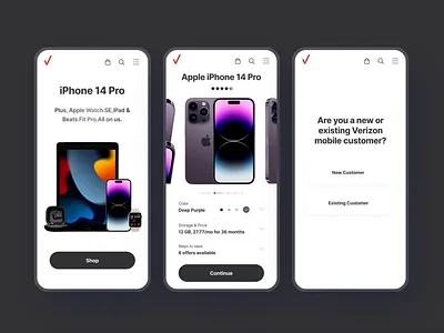 Verizon mobile mobiles pages phone product page verizon web