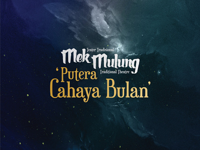 Mek Mulung cahaya bulan design graphic design illustration malaysian mek mulung photoshop theater