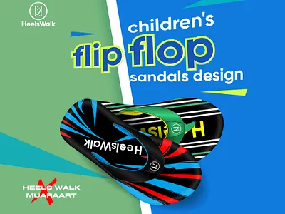 Collaboration Projects HEELS WALK X MUARA ART design footwear design graphic design illustration sandals design techpack design vector